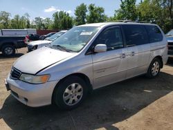 Salvage cars for sale from Copart Baltimore, MD: 2003 Honda Odyssey EX