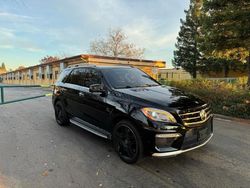 Salvage cars for sale at Sacramento, CA auction: 2013 Mercedes-Benz ML 63 AMG