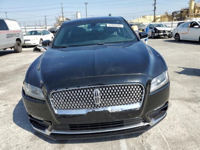 2017 Lincoln Continental Premiere