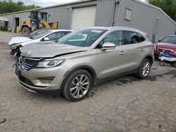 Salvage cars for sale at West Mifflin, PA auction: 2015 Lincoln MKC