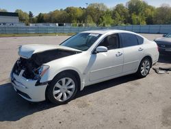 Salvage cars for sale at Assonet, MA auction: 2007 Infiniti M35 Base