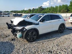 Salvage cars for sale at Memphis, TN auction: 2021 Infiniti QX50 Luxe