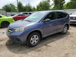 Salvage cars for sale from Copart Midway, FL: 2012 Honda CR-V LX