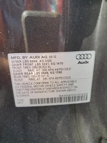 2012 Audi Q7 Prestige