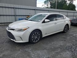 Salvage cars for sale at Gastonia, NC auction: 2017 Toyota Avalon Hybrid