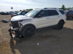 Ford Explorer xlt salvage cars for sale: 2014 Ford Explorer XLT