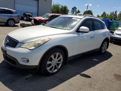 Salvage cars for sale at Woodburn, OR auction: 2008 Infiniti EX35 Base