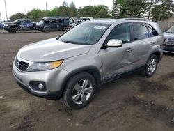 Salvage cars for sale from Copart Denver, CO: 2013 KIA Sorento EX