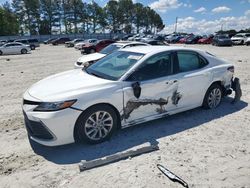 Salvage cars for sale at Loganville, GA auction: 2021 Toyota Camry LE