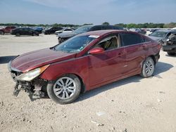 Salvage cars for sale at San Antonio, TX auction: 2011 Hyundai Sonata GLS