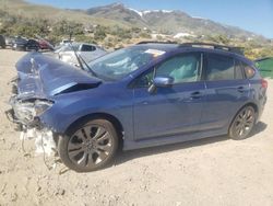 Salvage cars for sale at Reno, NV auction: 2015 Subaru Impreza Sport Limited