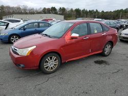 Salvage cars for sale from Copart Exeter, RI: 2010 Ford Focus SEL