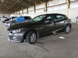 Salvage cars for sale from Copart Phoenix, AZ: 2016 Mazda 3 Sport