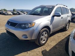 Salvage cars for sale from Copart San Martin, CA: 2007 Mitsubishi Outlander ES