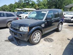 Salvage cars for sale at Savannah, GA auction: 2010 Land Rover LR4 HSE Luxury