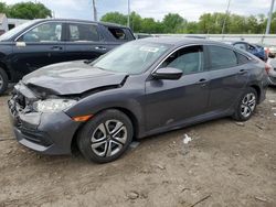 Honda Civic salvage cars for sale: 2016 Honda Civic LX