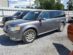 Salvage cars for sale at Gastonia, NC auction: 2010 Ford Flex SEL
