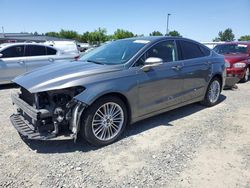 Salvage cars for sale at Sacramento, CA auction: 2014 Ford Fusion SE