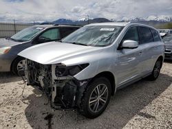 Salvage cars for sale from Copart Magna, UT: 2019 Infiniti QX60 Luxe