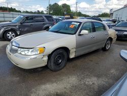 Salvage cars for sale at Montgomery, AL auction: 2001 Lincoln Town Car Cartier