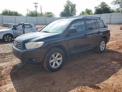 Salvage cars for sale from Copart Oklahoma City, OK: 2010 Toyota Highlander SE