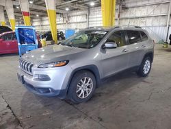 Salvage cars for sale from Copart Woodburn, OR: 2016 Jeep Cherokee Latitude