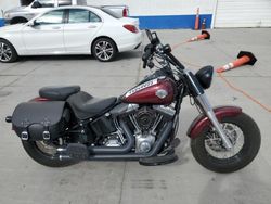 Salvage cars for sale from Copart Farr West, UT: 2014 Harley-Davidson FLS Softail Slim