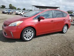 Salvage cars for sale at San Diego, CA auction: 2012 Toyota Prius V