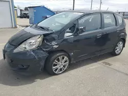Salvage cars for sale at Nampa, ID auction: 2009 Honda FIT Sport