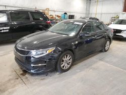 Salvage cars for sale at Milwaukee, WI auction: 2017 KIA Optima LX