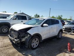 Vehiculos salvage en venta de Copart Pekin, IL: 2017 KIA Sportage LX