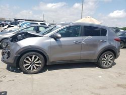 KIA Sportage ex salvage cars for sale: 2017 KIA Sportage EX