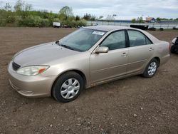 Salvage cars for sale from Copart Columbia Station, OH: 2002 Toyota Camry LE