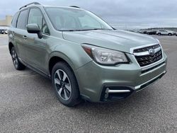 Salvage cars for sale at North Billerica, MA auction: 2018 Subaru Forester 2.5I Premium