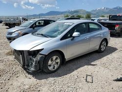 Salvage cars for sale at Magna, UT auction: 2013 Honda Civic LX