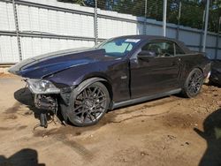 Salvage cars for sale at Austell, GA auction: 2012 Ford Mustang GT