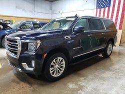 Salvage cars for sale at Kincheloe, MI auction: 2023 GMC Yukon XL K1500 SLT