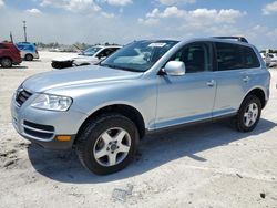 Salvage cars for sale at Arcadia, FL auction: 2005 Volkswagen Touareg 3.2