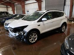 Salvage cars for sale at Lansing, MI auction: 2017 Ford Escape SE