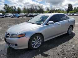 Salvage cars for sale at Portland, OR auction: 2008 Acura TSX