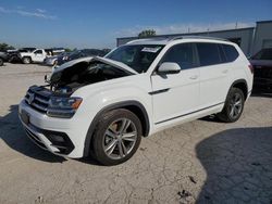 Salvage cars for sale at Kansas City, KS auction: 2019 Volkswagen Atlas SEL