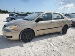 Salvage cars for sale from Copart Arcadia, FL: 2004 Toyota Corolla CE