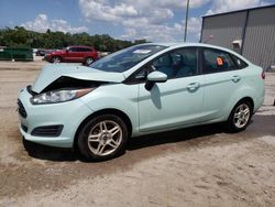 Salvage cars for sale at Apopka, FL auction: 2017 Ford Fiesta SE