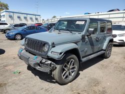 Jeep salvage cars for sale: 2024 Jeep Wrangler 4XE