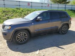 Salvage cars for sale at Davison, MI auction: 2019 Jeep Grand Cherokee Trailhawk