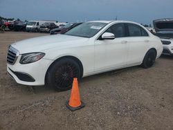 Salvage cars for sale from Copart Houston, TX: 2017 Mercedes-Benz E 300 4matic