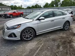 Salvage cars for sale at York Haven, PA auction: 2019 Hyundai Sonata Limited Turbo