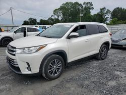 Salvage cars for sale from Copart Gastonia, NC: 2019 Toyota Highlander SE
