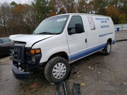 Salvage cars for sale from Copart Austell, GA: 2008 Ford Econoline E150 Van