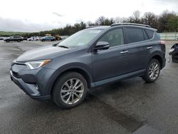 Salvage cars for sale at Brookhaven, NY auction: 2018 Toyota Rav4 Limited